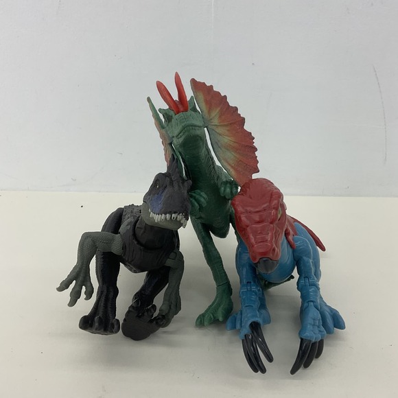 Mixed Jurassic Park World Dinosaur Raptors Action Figures Toys Loose Used - Picture 1 of 5